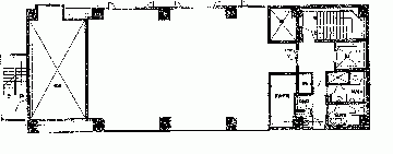 巴町アネックス2号館2F 間取り図