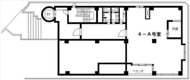 長谷川ビルA 間取り図