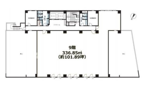 サウスヒル永田町9F 間取り図