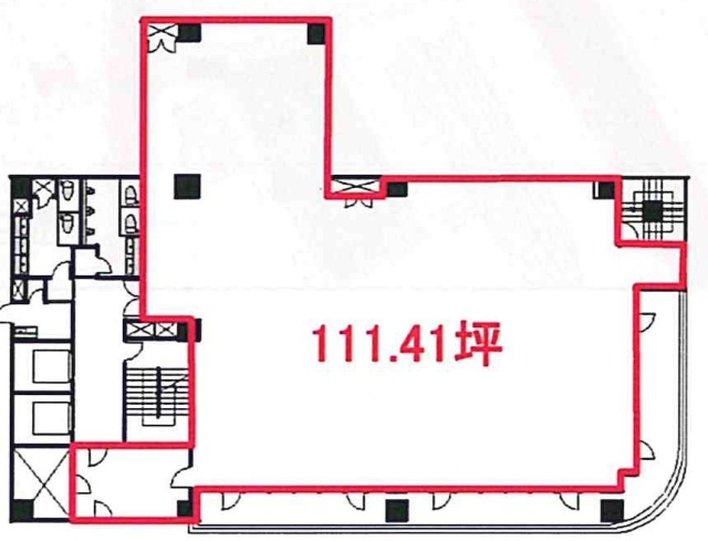 ユニゾ北上野二丁目ビル3F 間取り図