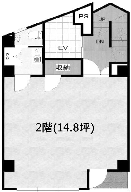 リックビル2F 間取り図