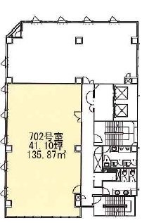 エディフィチオトーコー702 間取り図