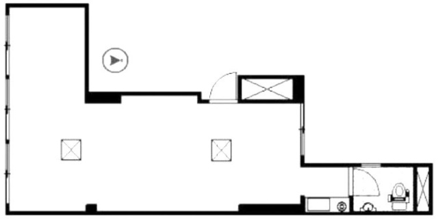 米津ビル4F 間取り図