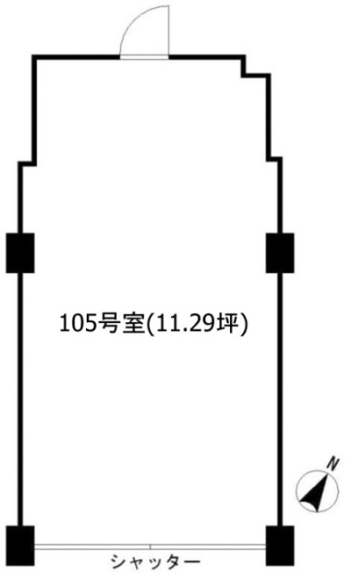 石田ビル105 間取り図