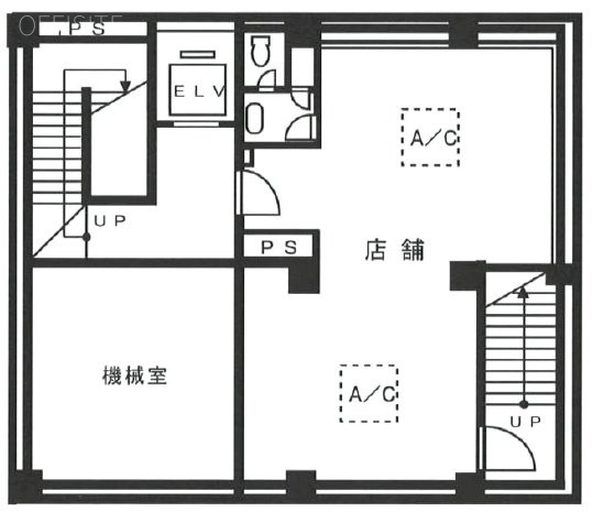 中栄ビルB1F 間取り図