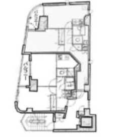 サニーガーデン5F 間取り図