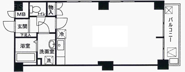 グレイス高田馬場ビル3F 間取り図