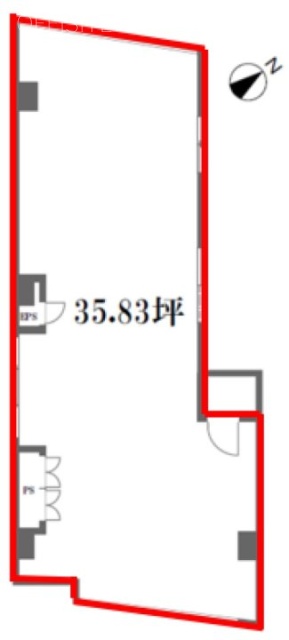 ARISTO原宿2F 間取り図