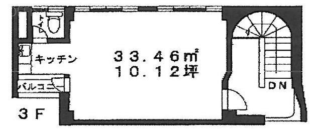 シグマDUO原宿3F 間取り図