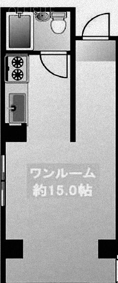 高田馬場ファミリービル403 間取り図