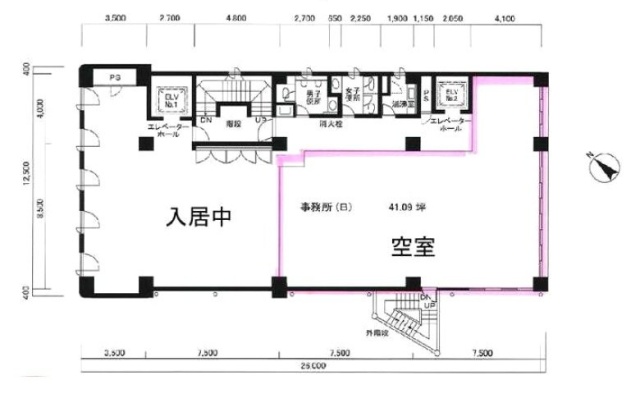 山崎ビルB 間取り図