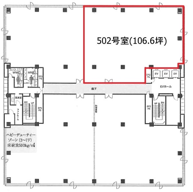 光が丘MKビル502 間取り図