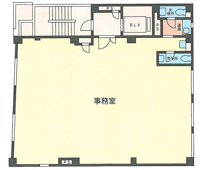 ISAビル4F 間取り図