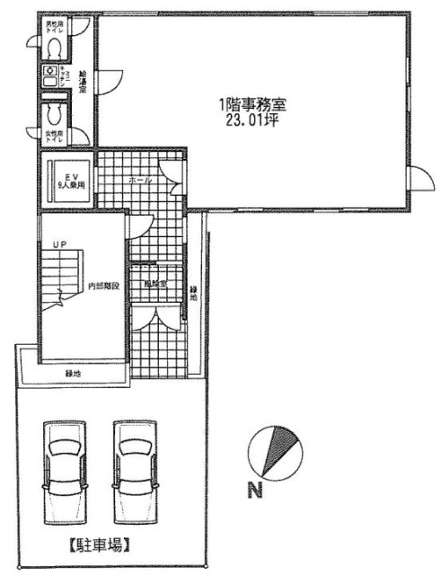 A・I二番町ビル1F 間取り図