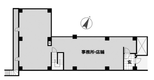 アーバンハイム不動前1F 間取り図