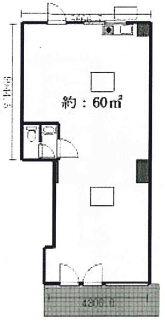 松濤ビル101 間取り図