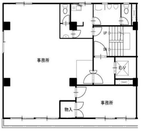 ヨートービル5F 間取り図