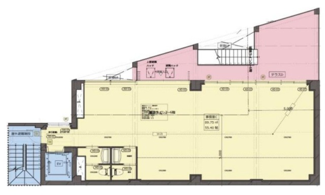 Gaia Force Building3F 間取り図