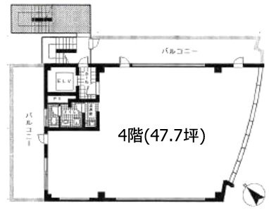 NMビル4F 間取り図