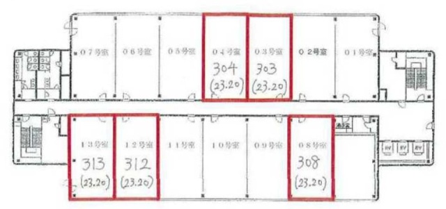 TSKビル308 間取り図