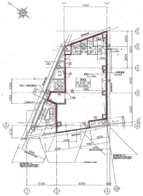 造園会館7F 間取り図