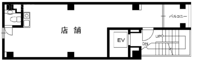 コリーヌ神楽坂2F 間取り図