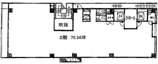 TS93ビル2F 間取り図