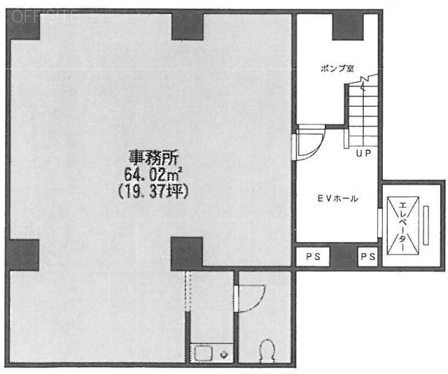 小林第2ビルB1F 間取り図