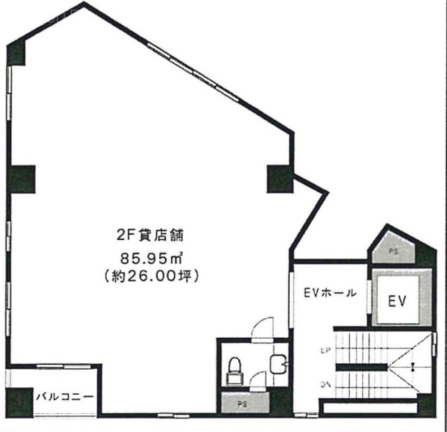 ソエダビル2F 間取り図