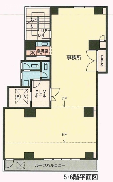第3亀田ビル5F 間取り図