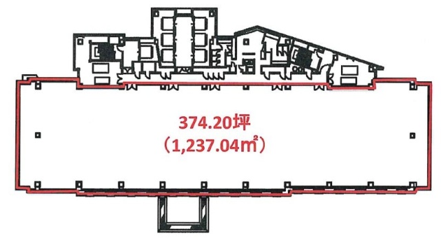 錦糸町プライムタワー6F 間取り図