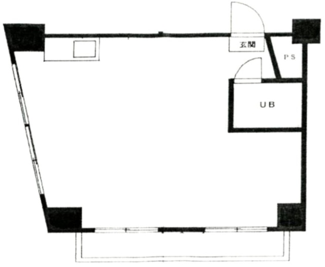 スカイハイム4F 間取り図