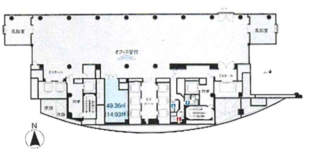 ライズアリーナビル1F 間取り図