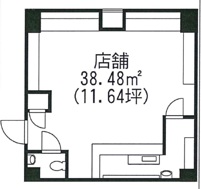 加瀬ビル117301 間取り図