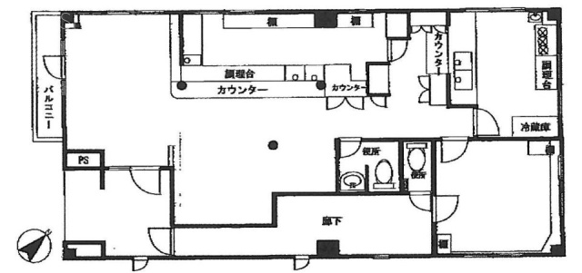 金光ビル2F 間取り図