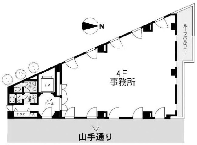 Ohashi2354F 間取り図