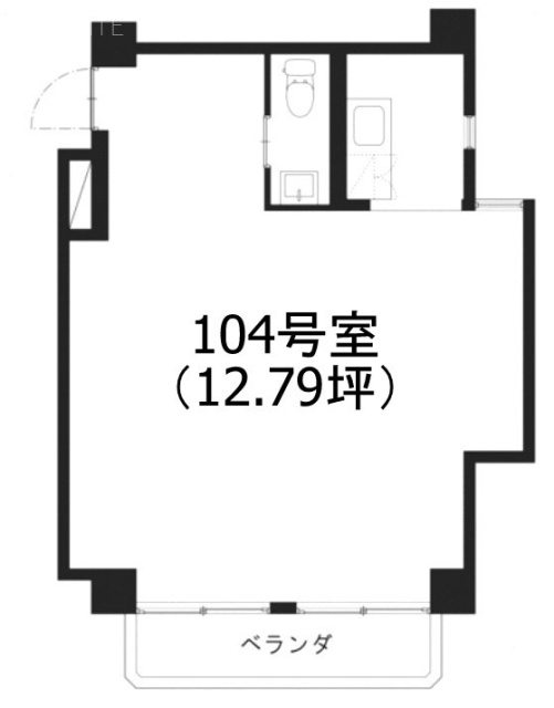 栄屋ハウス104 間取り図