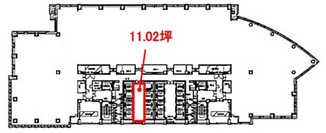 ミューザ川崎セントラルタワー5F 間取り図