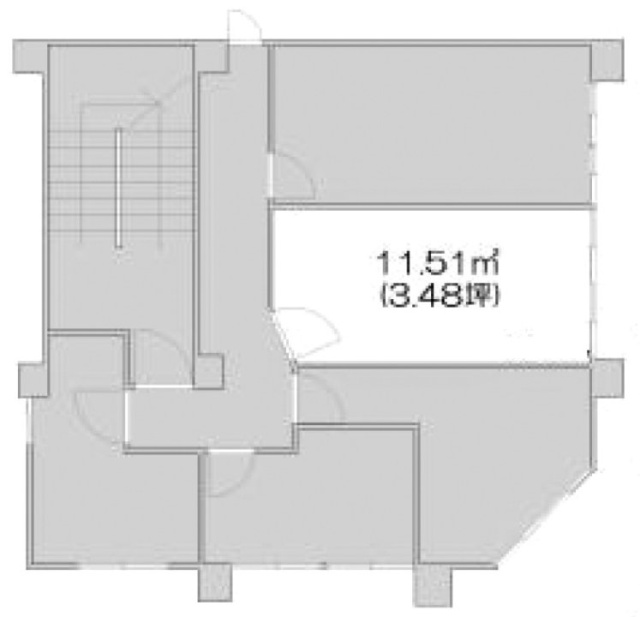 御成門Sビル402 間取り図