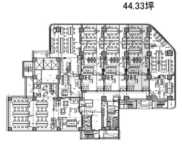 フロンティア新宿タワー405 間取り図