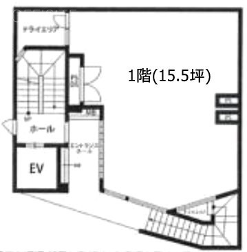 EVERビル1F 間取り図