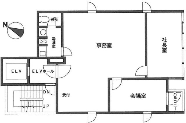 大誠ビル2F 間取り図