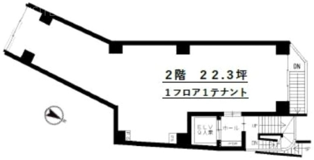 TS山本ビル2F 間取り図