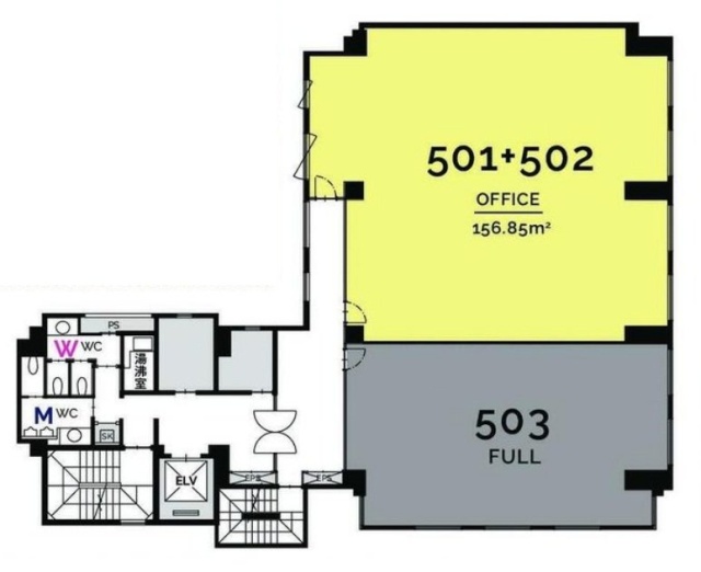 PILE kudan501・502 間取り図