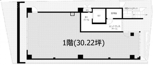 VORT西早稲田1F 間取り図