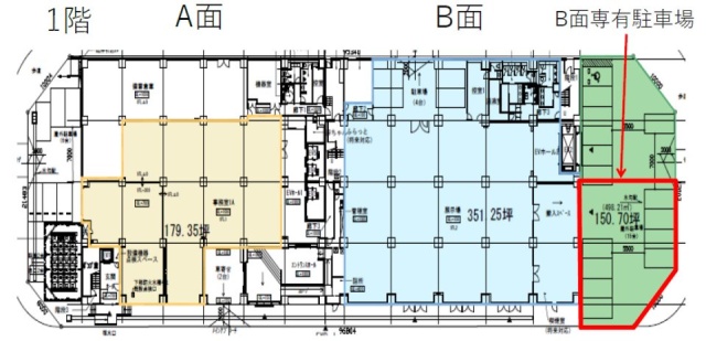 CROSS DOCK HARUMIB 間取り図