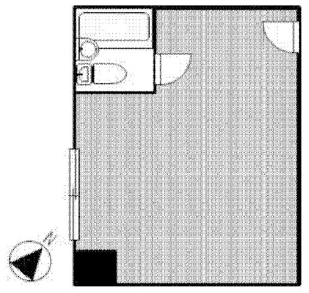赤坂レジデンシャルホテル4F 間取り図