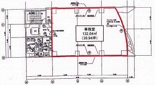 ダイハツ有楽町ビル201 間取り図