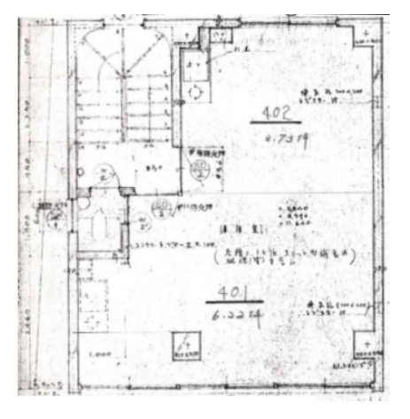 銀座中公ビル401・402 間取り図