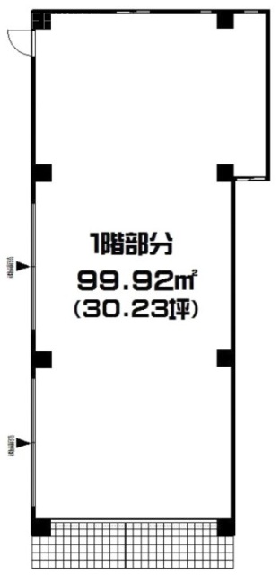 NEO加美館ビル1F 間取り図